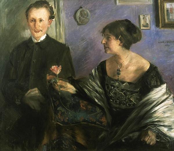 Lovis Corinth Portrait of the writer Georg Hirschfeld and his wife Ella china oil painting image